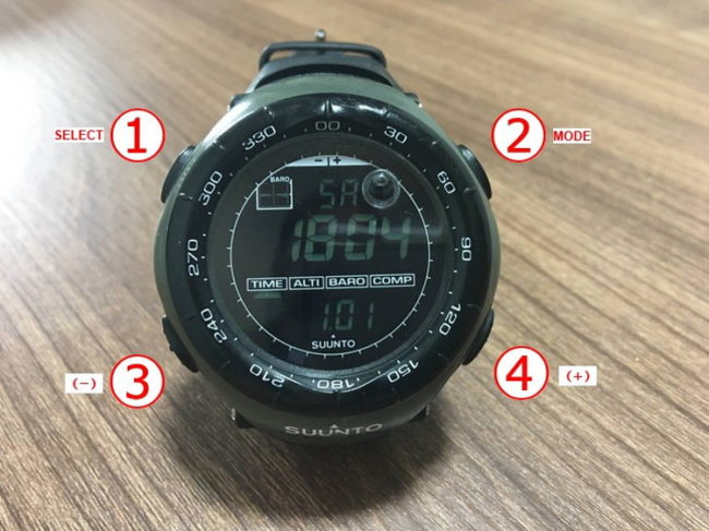 SUUNTO VECTOR スント ベクター 電池交換済み 腕時計 - 時計